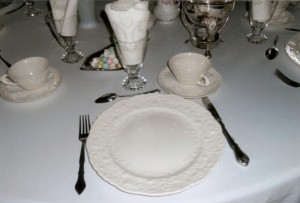 Vintage White Wedding Ware 